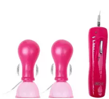 BAILE Vibruojantys krūtų spenelių siurbliai BDSM sex 7 režimai