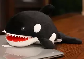 Pliušinis žaislas orka, 30 cm