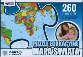 Dėlionė Zachem Edukacinis galvosūkis – pasaulio žemėlapis