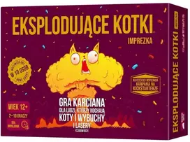 Rebel *Žaidimas SPROGSTANČIAI KATINAI - vakarėlis, tylusis variantas