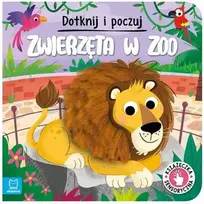 Aksjomat Touch Palieskite ir pajuskite Zoologijos sodo gyvūnų sensorinė knyga KS0908