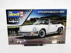 Revell Porsche 911 Carrera Cabrio 1/24 dovanų rinkinys, G modelio 50-metis