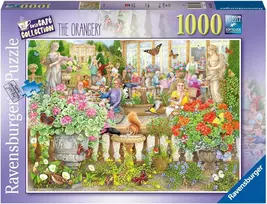 Ravensburger Dėlionė 1000 vnt. - Sodo kavinė