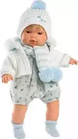 Llorens 13867 Lėlė 38 cm Sasha su minkštu pilvuku