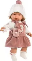 Llorens Llorens 14260 42 cm lėlė Carla su minkštu pilvuku