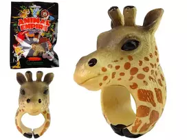 Lean Toys Žiedas su žirafa vaikams, 5,5 cm