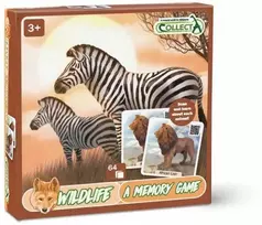 Dėlionė COLLECTA Atminties žaidimas - laukinis gyvenimas 64 vnt., 84238