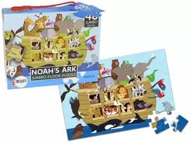 Lean Toys Dėlionė 48 vnt. - Nojaus arka