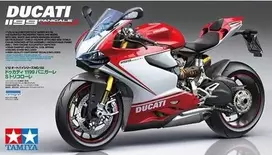 Tamiya Ducati 1199 Panigale S Tricolore 1/12 surenkamas plastikinis modelis