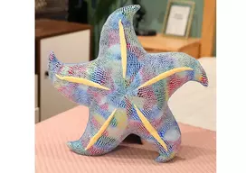 Lean Toys Pliušinė Jūrų Žvaigždė Pagalvėlė 20 cm