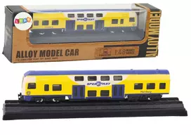 Lean Toys Kolekcinis traukinio modelis 1:48 metalinis