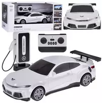 Jokomisiada Automobilis + įkrovimo stotelė Elektromobilių spalvoti žibintai RC0687