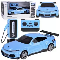 Jokomisiada Automobilis + įkrovimo stotelė Elektromobilių spalvoti žibintai RC0687