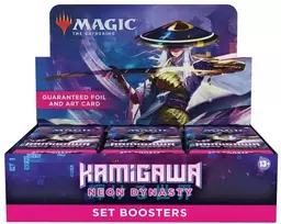 Wizards of the Coast Magic: The Gathering - Kamigawa Neon Dynasty Set Booster Ekranas (30 Packs)