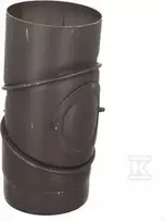 Krzys Pol 90 LAIPSNIŲ ALUKNĖ SU VALYMU DN 180, JUODA