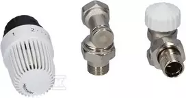 Imi Heimeier ŠILDYTUVŲ RINKINYS, C, 1/2" KAMPAS, GALVA + VOŽTUVAS + GRĄŽINIMAS