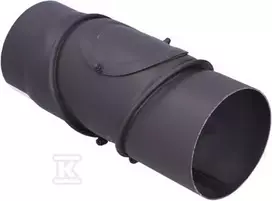 Krzys Pol 90 LAIPSNIŲ ALKŪNĖ SU VALYMU DN 150, JUODA