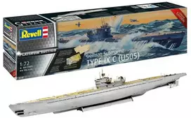 Revell Vokiečių povandeninis laivas Type IXC Platinum Edition, 1/72, 95 cm