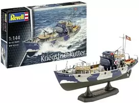 Revell KFK Kriegsfischkutter 1:144 surenkamas plastikinis laivo modelis 05242