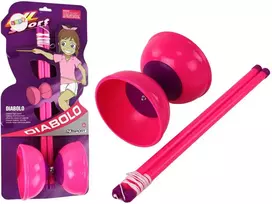 Lean Toys Rožinė Jojo žongliravimo žaidimas Diabolo Arcade Game Rožinė