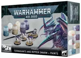Games Workshop Warhammer Tyranids Termagants & Ripper Swarm dažymo rinkinys