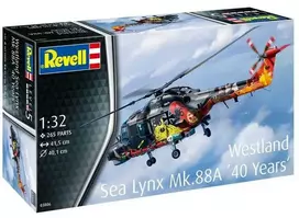 Revell Westland Sea Lynx Mk.88A 40 m. jubiliejinis, 1:32 plastikinis rinkinys