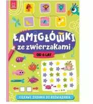 Dėlionė Aksjomat Gyvūnų galvosūkiai Įdomios užduotys vaikams 6+ KS0928