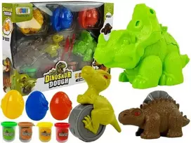 Kūrybinis plastilino rinkinys Dinosaur Dough, 12 d.
