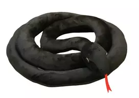 Pliušinis žaislas Gyvatė, juoda, 110 cm