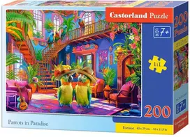 Castorland Dėlionė 200 vnt. - Papūgos rojuje