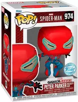 FUNKO POP! Vinilinė figūrėlė: Marvel Spiderman - Peter Parker Velocity Suit, 9 cm