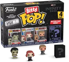 FUNKO Bitty POP! Figūrėlių rinkinys: Marvel - Hulk, ~3 cm (4 vnt.)