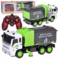 Jokomisiada Šiukšliavežė + šviesos nuotolinio valdymo automobilis RC0684
