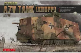 Meng Model Meng Vokiečių tankas A7V (Krupp) 1/35 plastikinis modelis TS-017
