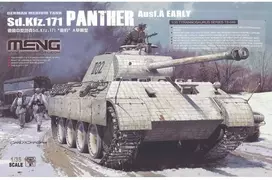 Meng Model Meng vokiečių tankas Panther Ausf. A Early 1/35 plastikinis modelis