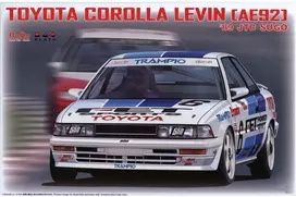 Nunu Beemax Toyota Corolla Levin AE92 ’89 JTC SUGO 1/24 plastikinis modelis NuNu