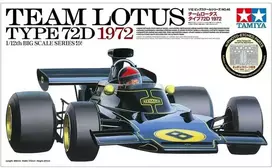 Tamiya Lotus 72D 1972 F1 plastikinis surenkamas modelis 1/12