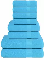 Rankšluostis Rankšluosčių rinkinys, 8vnt., turkio, 100% medvilnė, 360g/m²