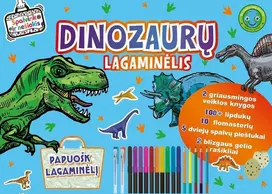 KNYGA Dinozaurų lagaminėlis