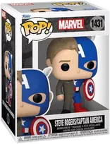 FUNKO POP! Vinilinė figūrėlė: Marvel - Kapitonas Amerika / Steve Rogers