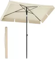 Songmics 230 x 150 cm sulankstomas ir reguliuojamo aukščio skėtis