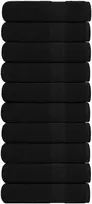 Rankšluostis Dušo rankšluosčiai, FROGN, 10 vnt., juodi, 70x140 cm, 360 g/m²