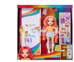 MGA Rainbow High Lėlė Rainbow aukšta spintelė ir lėlės žaidimų rinkinys