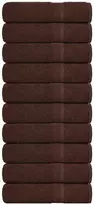 Rankšluostis Dušo rankšluosčiai, FROGN, 10 vnt., rudi, 70x140 cm, 360 g/m²