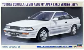 Hasegawa Toyota Corolla Levin AE92 GT Apex 1/24 plastikinis modelis