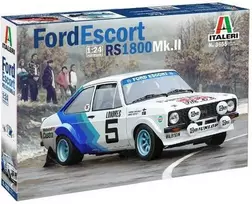 Italeri Ford Escort RS1800 Mk.II 1/24 plastikinis surinkimo rinkinys