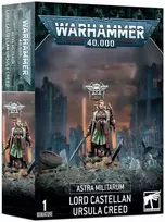 Surenkama figūrėlė Warhammer 40K Astra Militarum Lordas kaštelionas Ursula Creed