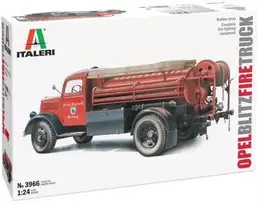 Italeri Opel Blitz gaisrinis sunkvežimis 1/24 plastikinis modelis (3966)