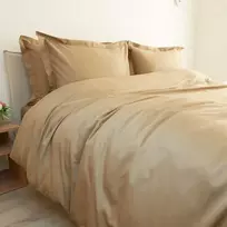 Saules Patalyne PREMIUM satino patalynės komplektas NUDE BROWN ROYAL