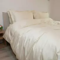 Saules Patalyne PREMIUM satino patalynės komplektas LIGHT Geltonas ROYAL